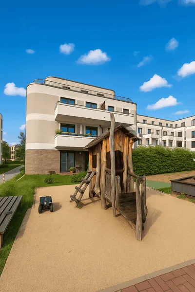 Moderne 3-Zimmer-Wohnung mit EBK, Keller und Balkon — photo 1